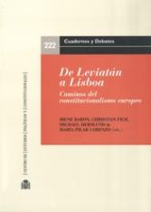 De Leviatán a Lisboa. Caminos del constitucionalismo europeo