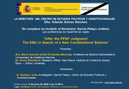 After the PPSP Judgment: The EMU in Search of a New Constitutional Balance