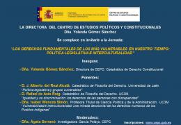 LOS DERECHOS FUNDAMENTALES DE LOS MÁS VULNERABLES EN NUESTRO TIEMPO: POLÍTICA LEGISLATIVA E INTERCULTURALIDAD