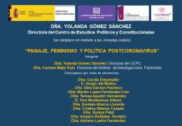 PAISAJE, FEMINISMO Y POLÍTICA POSTCORONAVIRUS