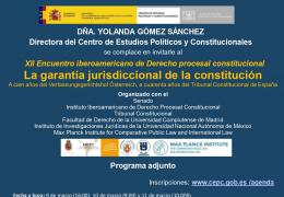 XII Encuentro iberoamericano de Derecho procesal constitucional La garantía jurisdiccional de la constitución (10/03/2022)