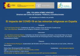 Jornada sobre el impacto del COVID-19 en las minorías religiosas en España